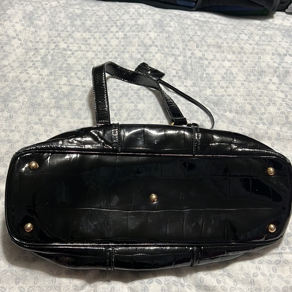 YSL Muse black croc embossed with gold details - Picture 7 of 10